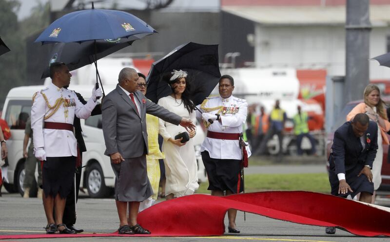 Meghan Markle e il Principe Harry alle Fiji 5