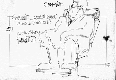 La vignetta del giorno: Csm, il Colle si fa garantista 1