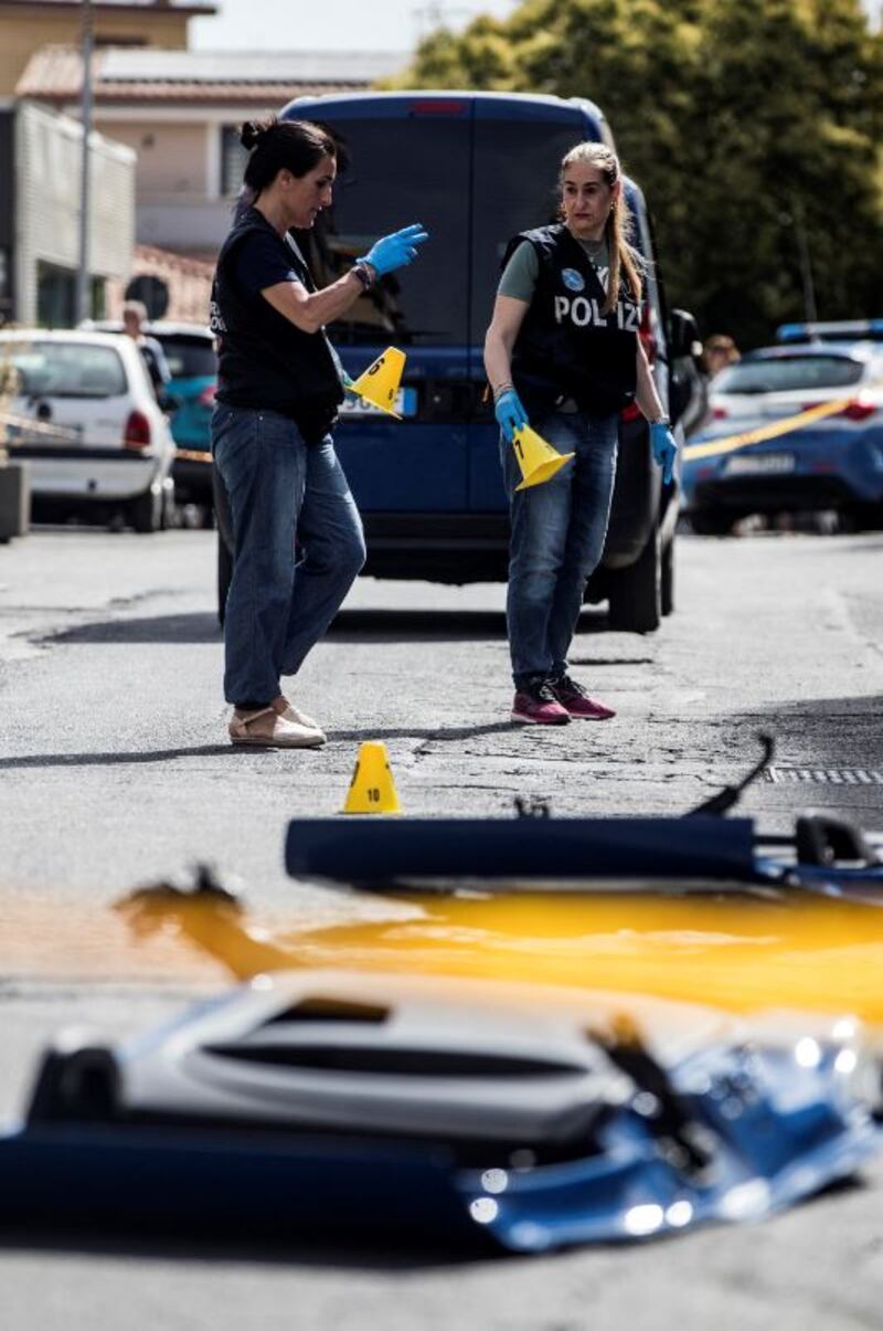 Preso d'assalto un portavalori a Roma, guardia giurata rimasta ferita 2