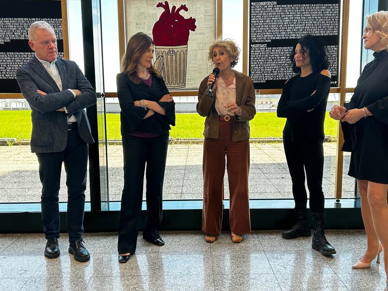 Malpensa inaugurazione mostra Kuruvilla