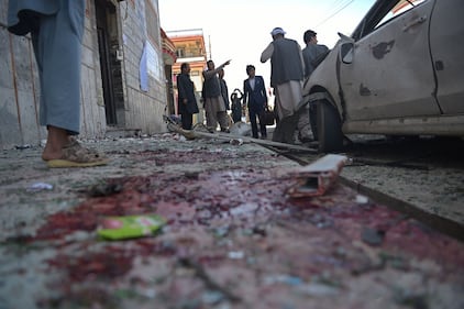Attentato al centro di registrazione a Kabul 1