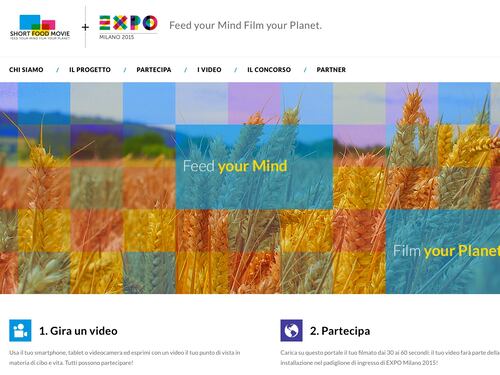 Short Food Movie per Expo, presentato il primo vincitore e il nuvo video contest