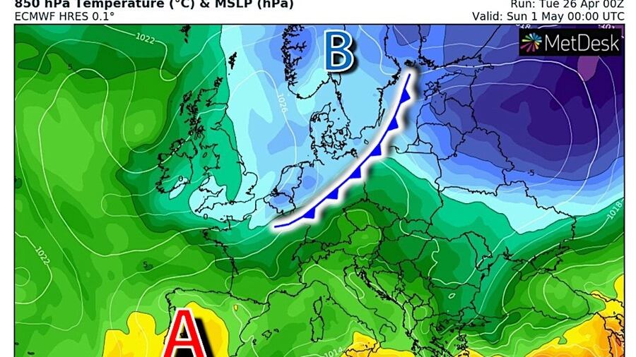 Altalena meteo: cosa aspettarsi il Primo maggio
