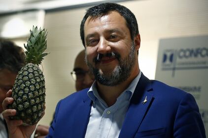 Salvini e l'ananas al seminario di Confcooperative 4