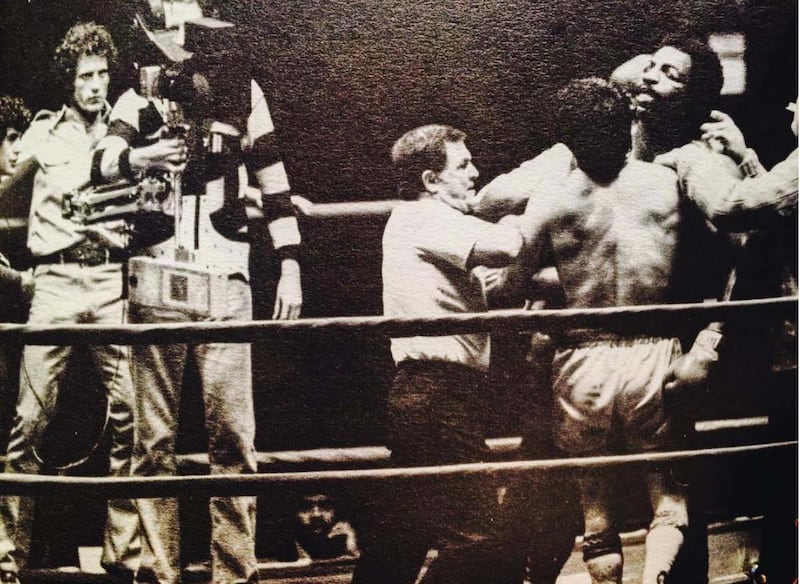 Sylvester Stallone nelle foto di scena di Rocky 15