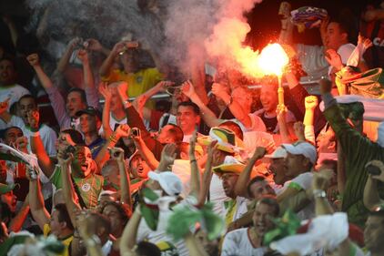 I festeggiamenti per la qualificazione dell'Algeria agli ottavi 4