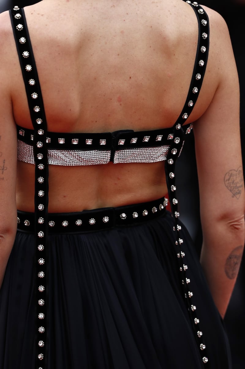 Cannes, reggiseno scintillante per Chiara Ferragni 9