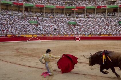 Pamplona, la corsa dei tori per San Firmino 1