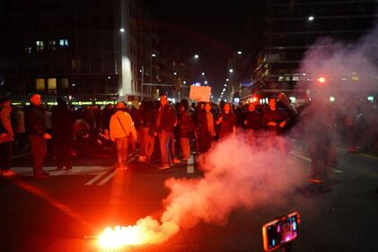 Corteo no Green pass a Milano 9