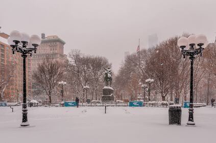 New York sotto la neve 17