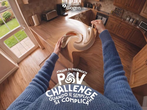 Atassia di Friedreich, Biogen lancia la 'POV Challenge' per sensibilizzare su patologia