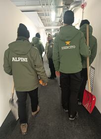 L'“esercito” silenzioso degli Alpini che ha lavorato alle Olimpiadi 2