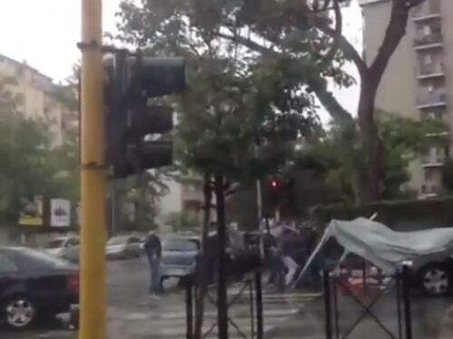 I centri sociali attaccano Casa Pound