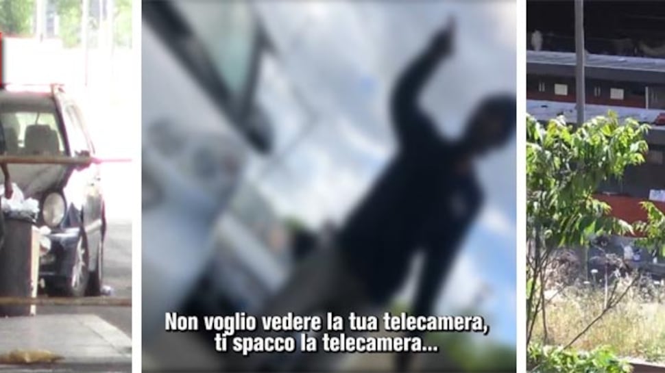 Immigrati, far west Tiburtina: "Andate via o vi spacchiamo la telecamera"