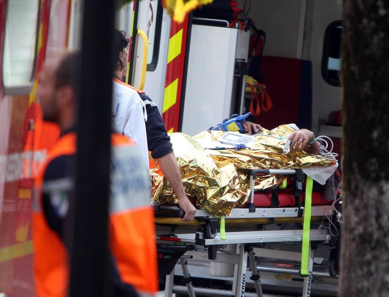 L'incidente a Puisseguin 2
