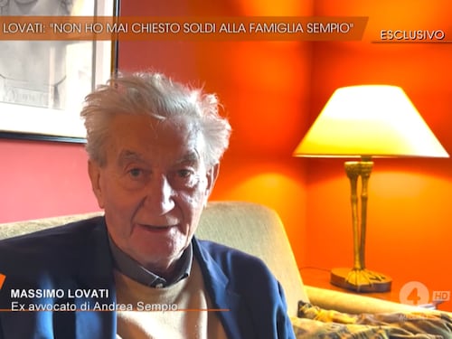 Lovati: "Ho preso solo i miei soldi. Sempio? Lo aspetto a braccia aperte"