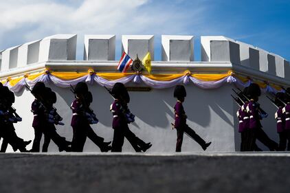 Bangkok, i preparativi per la cerimonia d'incoronazione del Re 5