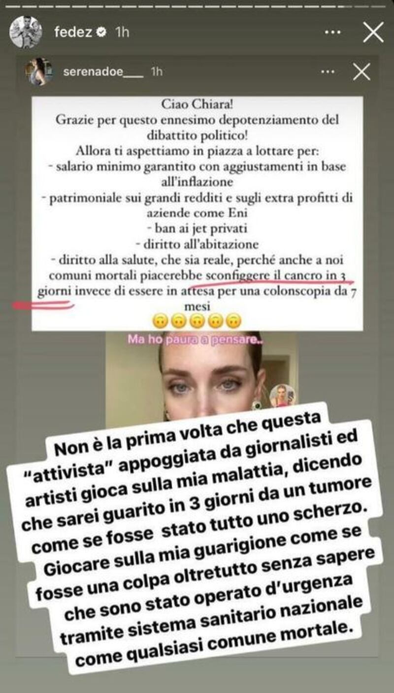 Screenshot Fedez