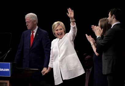 Hillary Clinton festeggia a Brooklyn 5