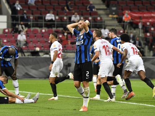 L'Inter cade con il Siviglia E la coppa vola in Spagna