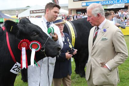 Il principe Carlo e Camilla in attesa del Royal Welsh Show 1