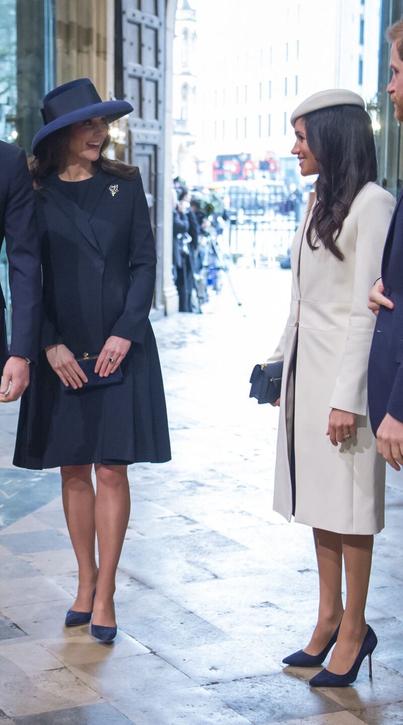 Meghan Markle e Kate Middleton, le scarpe intonate 1