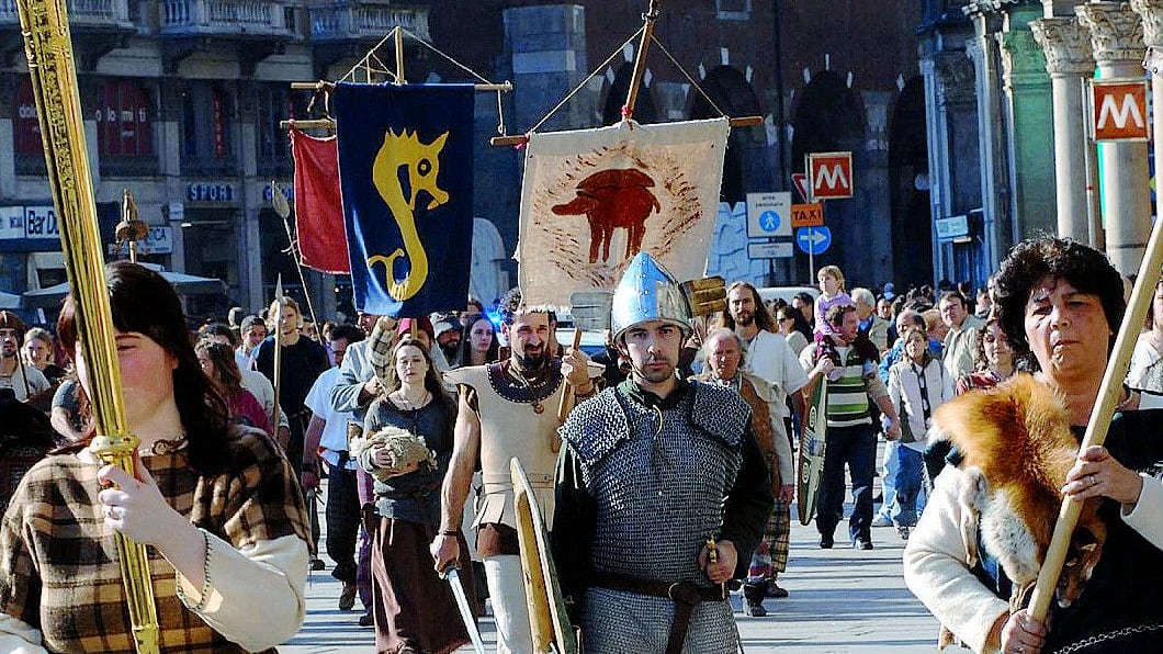 Il ballo folk di gruppo? È a ritmo di cornamuse