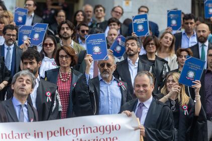 L'Anm protesta contro la riforma Nordio: sit-in al Palazzo di Giustizia di Milano 5