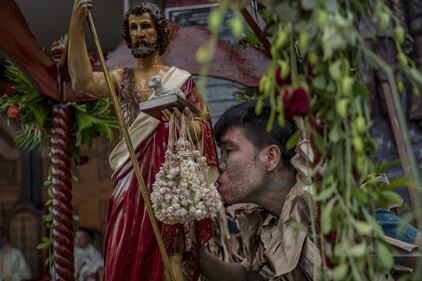 Nelle Filippine si celebra la "Festa del fango" 3