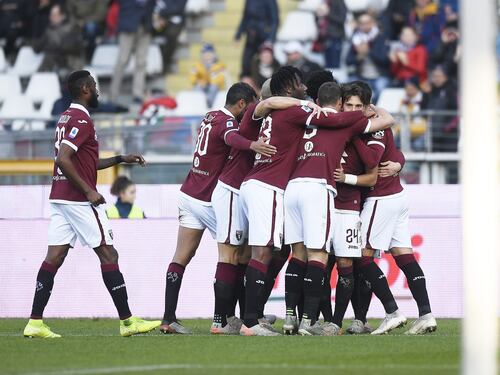 Serie A, Udinese-Sassuolo 3-0. Il Toro batte 1-0 il Bologna, Samp-Brescia 5-1