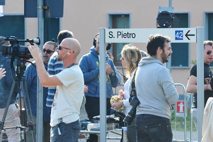 La folla dei giornalisti alla Sacra Famiglia 3