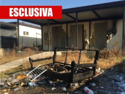 Auto rubate, rifiuti e refurtiva dentro il campo rom di Pisapia