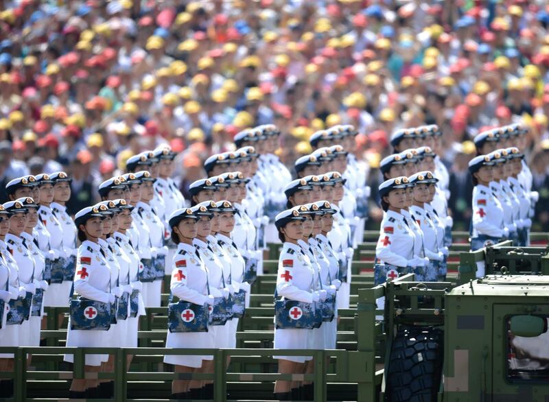 La sfilata dell'esercito cinese 20
