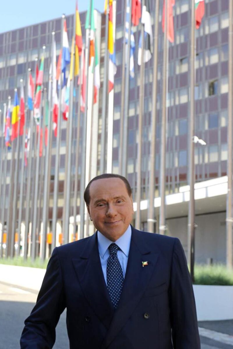 Berlusconi a Strasburgo 7