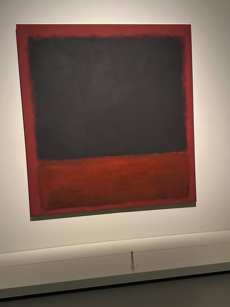 Le opere di Mark Rothko nella mostra di Parigi organizzate dalla Fondazione Luis Vuitton 1