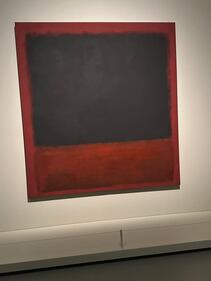 Le opere di Mark Rothko nella mostra di Parigi organizzate dalla Fondazione Luis Vuitton 1