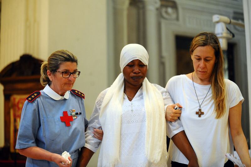 Fermo, i funerali di Emmanuel Chidi Namdi 2