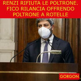 Ecco la satira del giorno: il rifiuto di Renzi e il rilancio di Fico 1