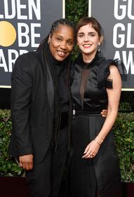 Golden Globe 2018, star in nero sul red carpet 8