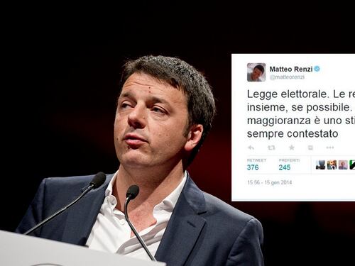 Quando Renzi diceva che la legge elettorale non va fatta a colpi di maggioranza