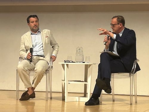 Salvini: "Ponte opera più grande dell'Occidente". Poi l'attacco alla Cgil