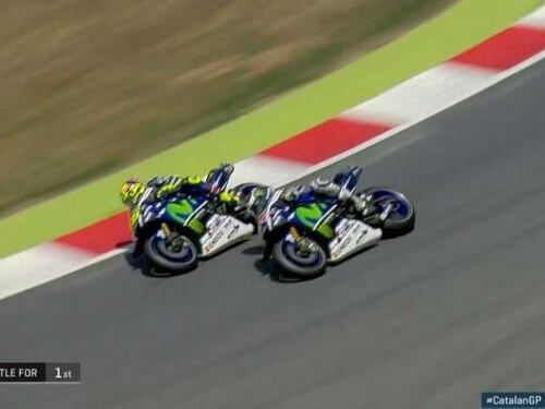 Gp Catalogna, diretta: Valentino Rossi in testa