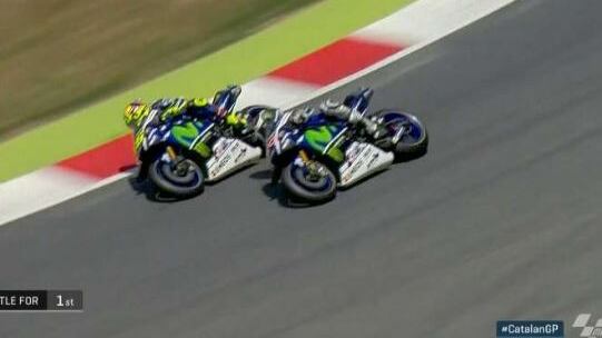 Gp Catalogna, diretta: Valentino Rossi in testa