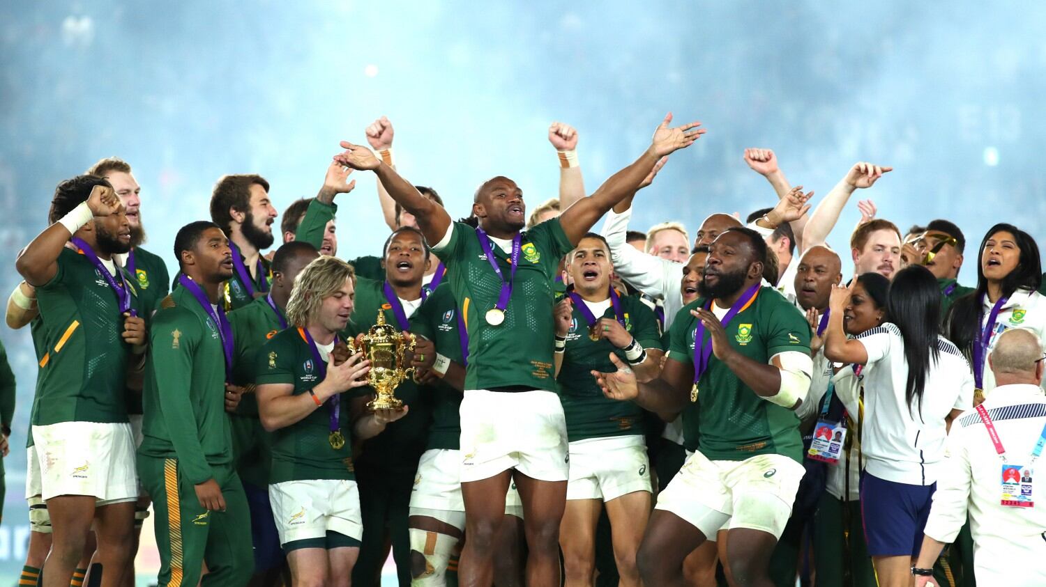 La rivoluzione del Sudafrica campione