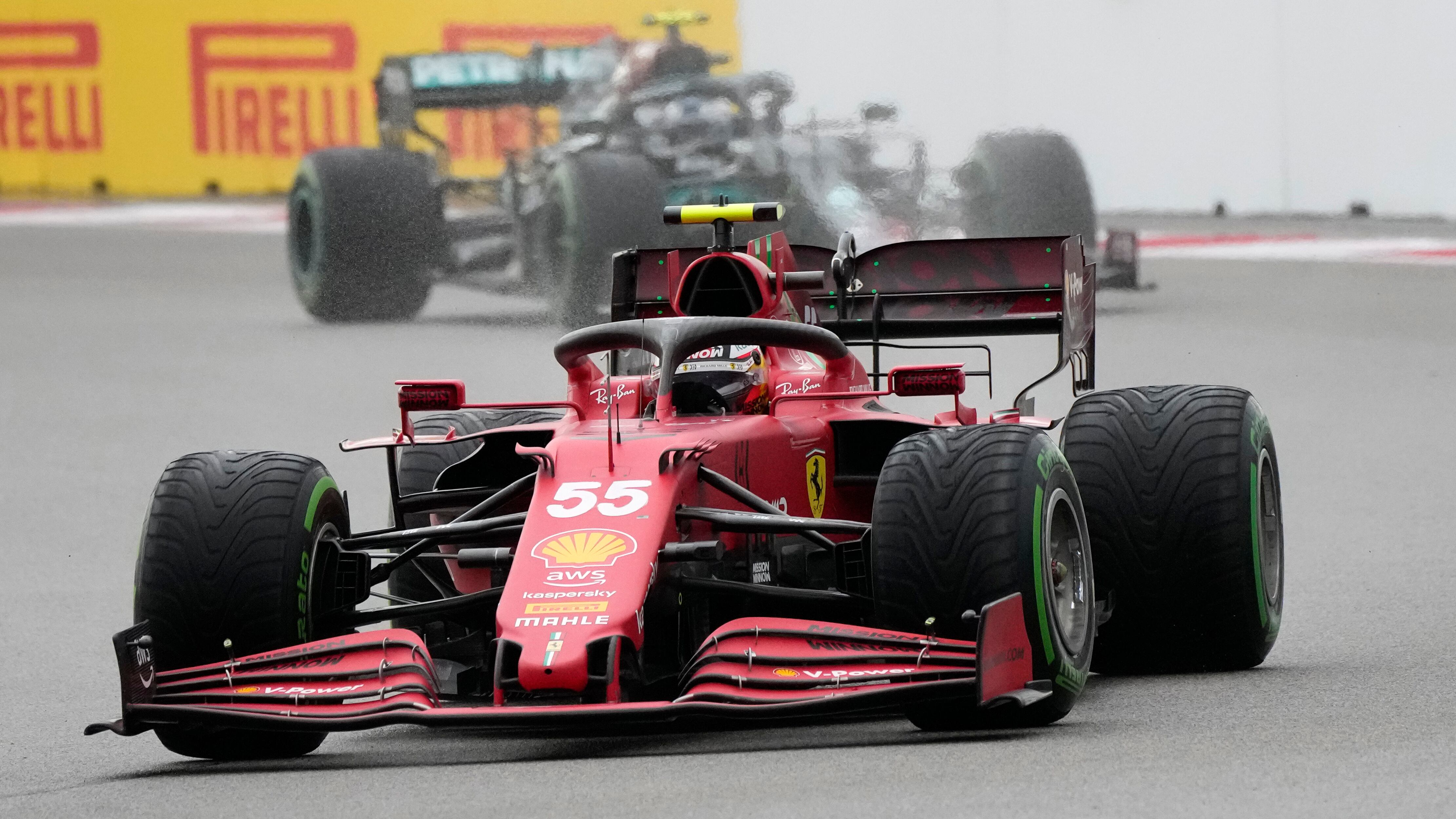 Norris, Sainz, Russell. Pole dalla Formula futuro