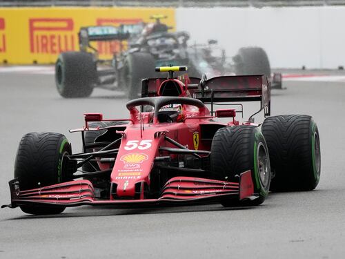 Norris, Sainz, Russell. Pole dalla Formula futuro