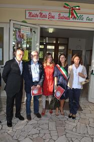 La Boschi torna nella "sua" scuola di Laterina 1