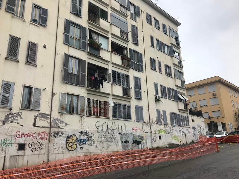 I danni alle palazzine Ater dopo il maltempo che si è abbattuto sulla Capitale 13