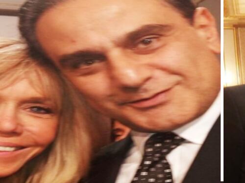 Quel selfie che imbarazza Macron: a braccetto con l'avvocato di ultradestra