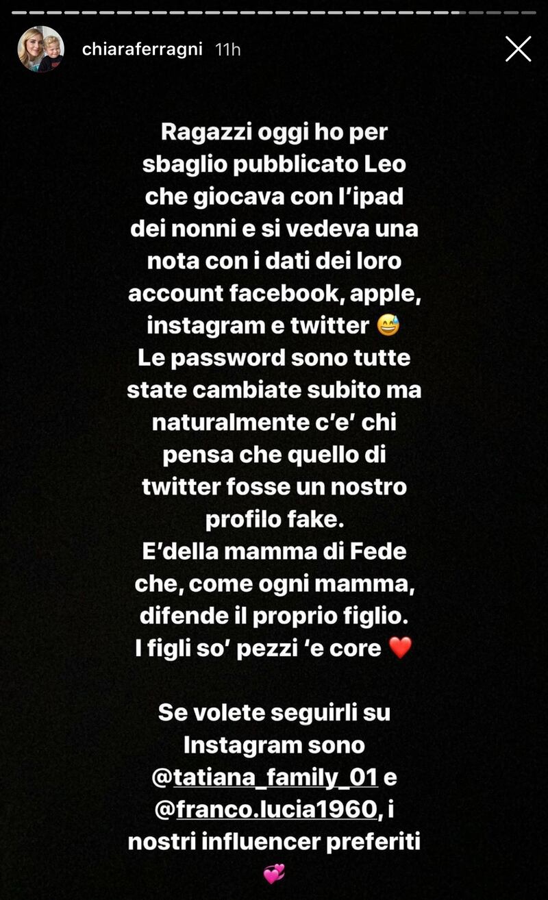 Storia di Chiara Ferragni 
